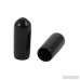 200psc 5mm Dia Interne souple vinyle PVC bouchon protecteur filetage fin noir B07MD35K71
